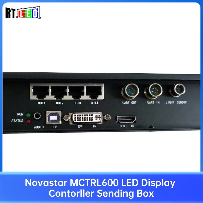 Ali Express RTLED MCTRL600 NovaStar LED وحدة تحكم الشاشة صندوق إرسال داخلي وخارجي