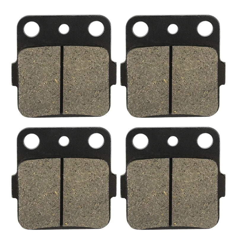 4Pcs Front Brake Pads for Honda TRX250X 2X4 2009-2020 ATV Quad Parts P/N:06435-HA5-670 06435-HA5-671