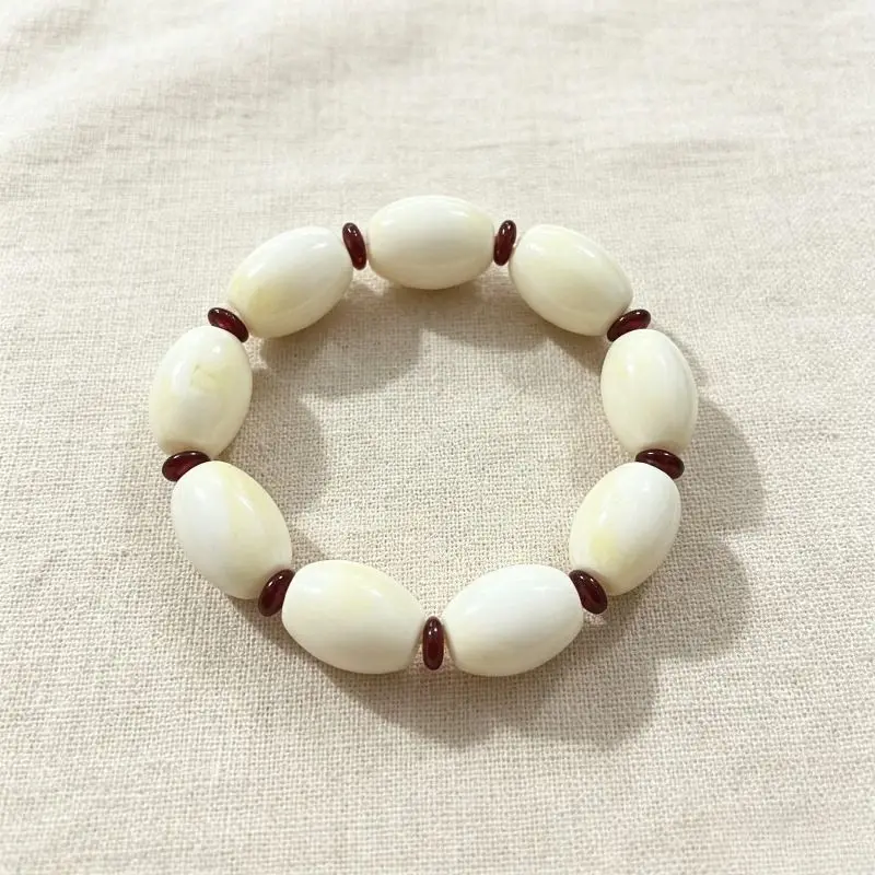 New Exquisite White Honey Single Ring Bracelet, Unisex Daily Trendy Jewelry