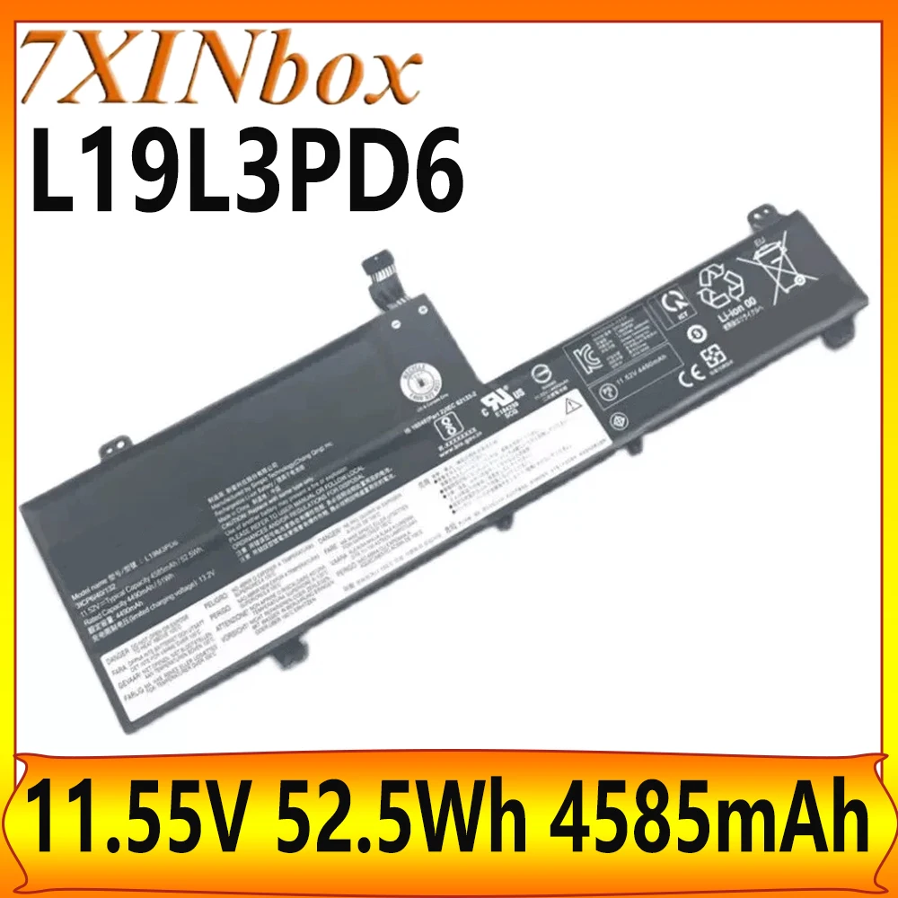 7XINbox L19L3PD6 L19M3PD6 L19C3PD6 L19D3PD6 11.55V 52.5Wh Laptop Battery For Flex 5-15IIL05 5-14ARE05 82DF 81X1 81X2 C550