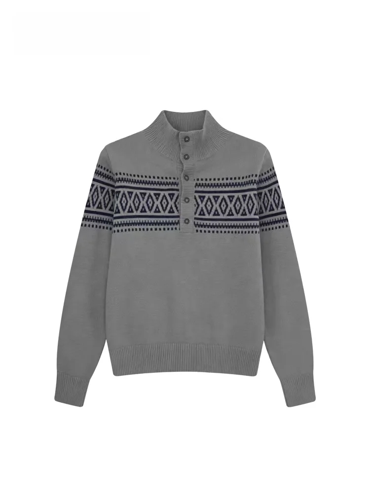 

Cara CLUB трикотаж больших размеров Long Sve f женский осенне-зимний новый теплый свитер с высоким воротником для полных сестер