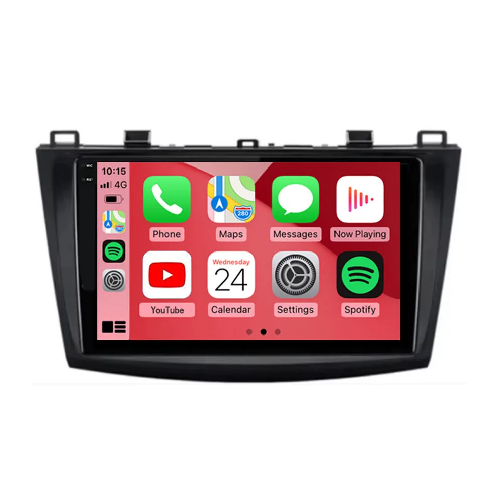 Android 14 For Mazda 5 3 CW 2010-2015 Wireless Carplay Stereo Head Unit Car Radio Central Multimedia Navigation Screen GPS 2DIN