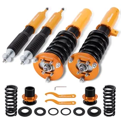 MaXpeedingrods Coilover 24 Way Suspension Lowering Kit for BMW E82/E88 128 135 Coil Springs Shock Absorbers