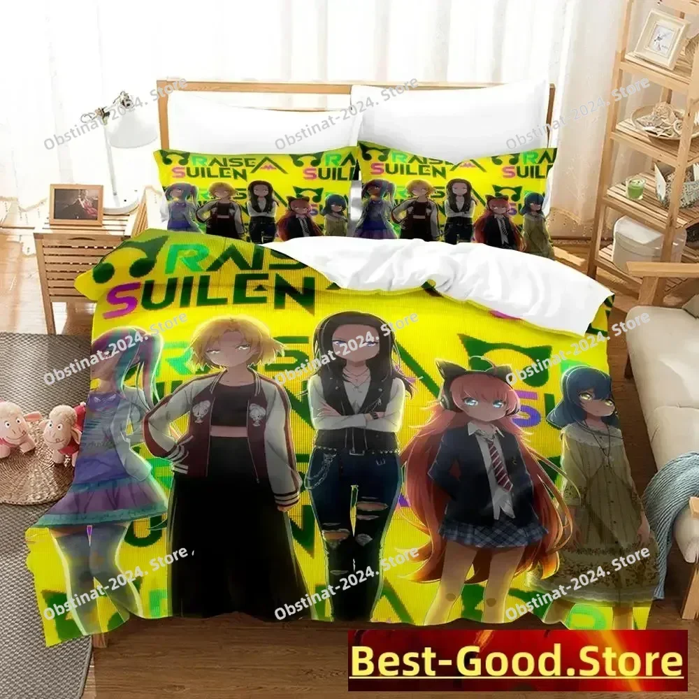 

New 3D RAISE A SUILEN Bedding Set Printed Bed Set With Pillowcase Bed Duvet Cover Soft Single Double Queen Super King Size