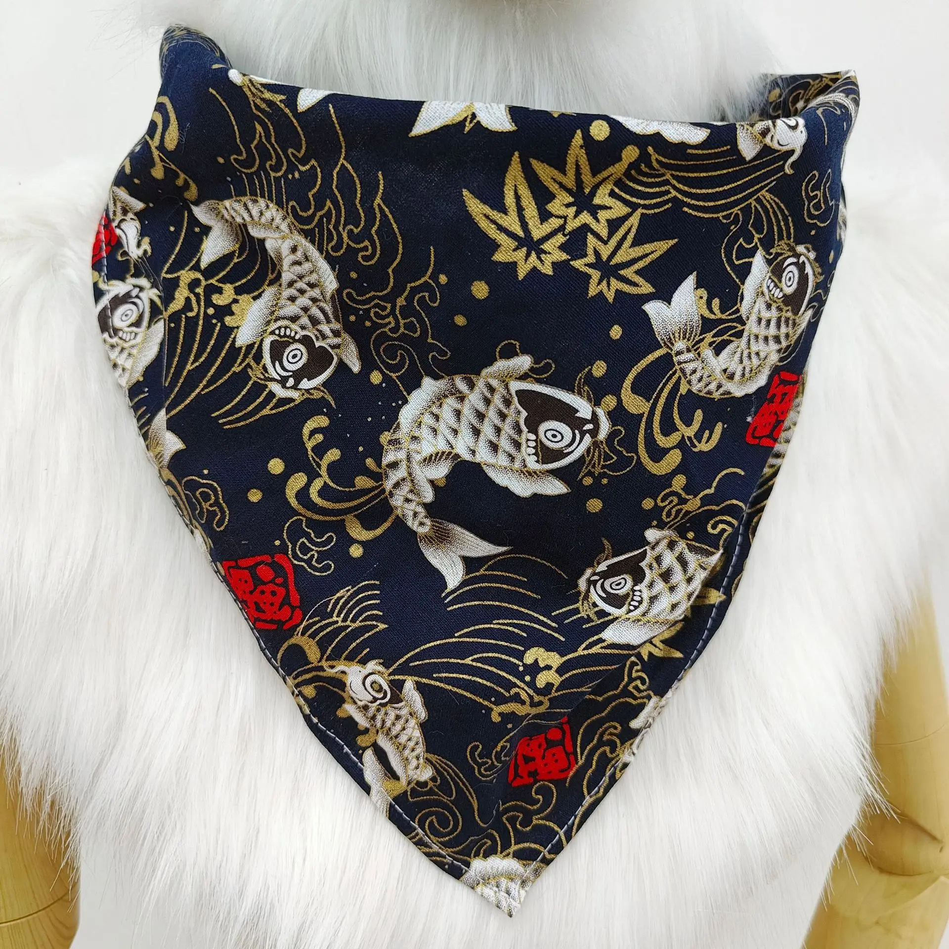 Kig Fursuit Furry Cosplay Props Decors Bibs Burp-cloth Pet Poppy Cat Animal Kawaii Cute Kigurumi  Accessories Halloween Party