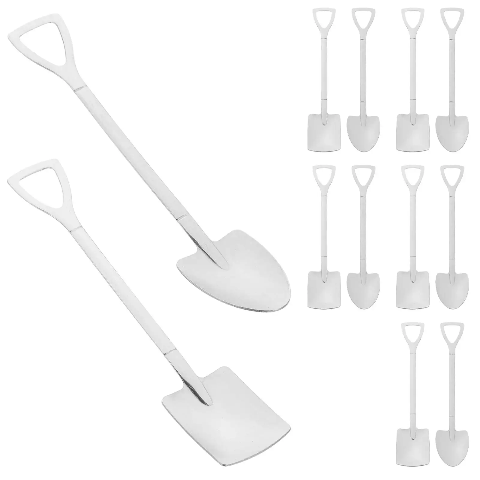 

12 Pcs Watermelon Spoon Dessert Accessories Portable Ice Cream Cake Tool Reusable Food Party Kitchen Barware