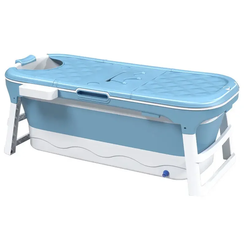 

Adult Foldable Bathtub Adult Bathtub Body Sweat Steaming Thickened Large Size Sitting Lying Home Tool