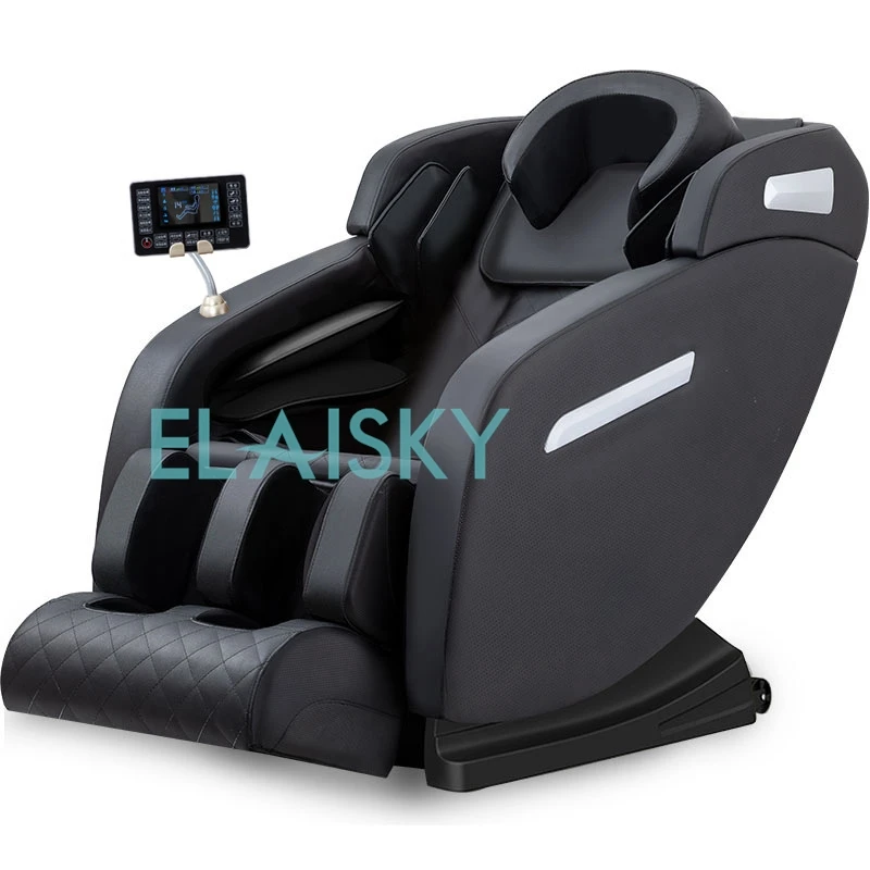 Full Body Massage Chair with Heated Waist, Bluetooth, U-Shaped Neck Pillow, Zero Gravity, Vibration, Airbags &Stretching Feature