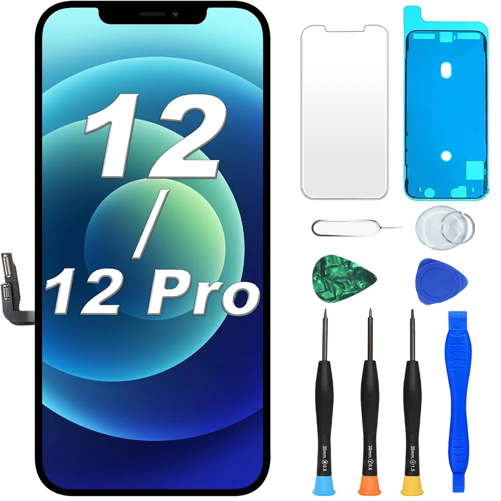 iPhone 12 and 12 Pro LCD Screen Replacement Kit