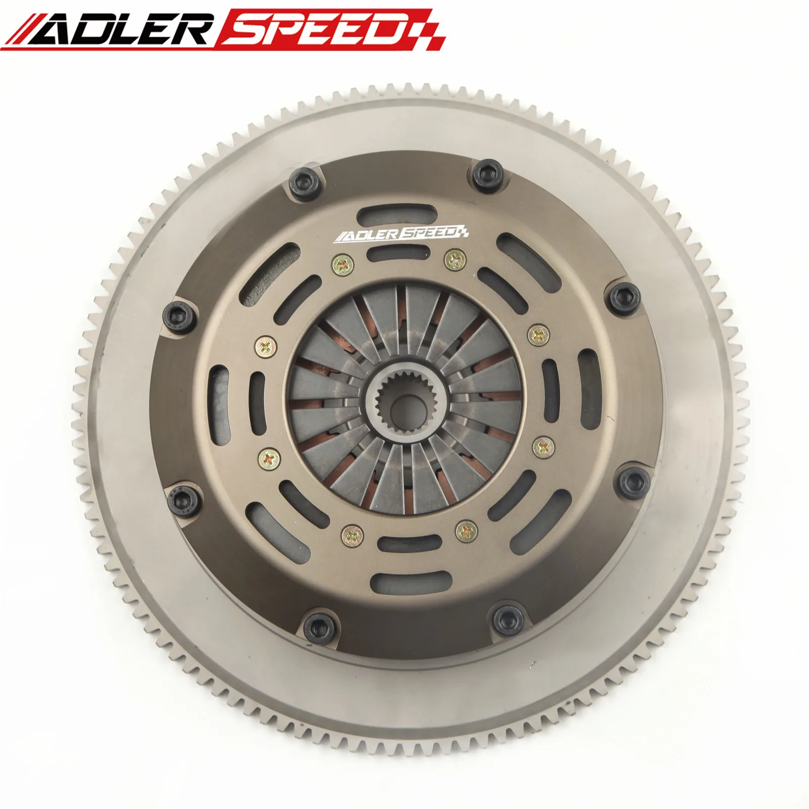 ADLERSPEED Racing Clutch Triple Disc Kit Standard WT For 03-06 Mitsubishi Lancer Evolution 4 5 6 7 8 9 4G63 2.0L