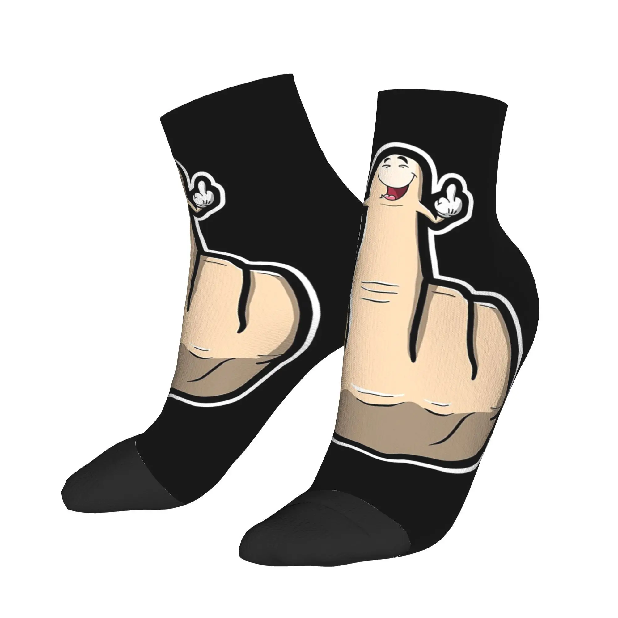 

Дизайн жестов руки, средний палец, средние пальцы (6) носки, чулки в стиле Харадзюку, всесезонные носки, аксессуары для унисекс