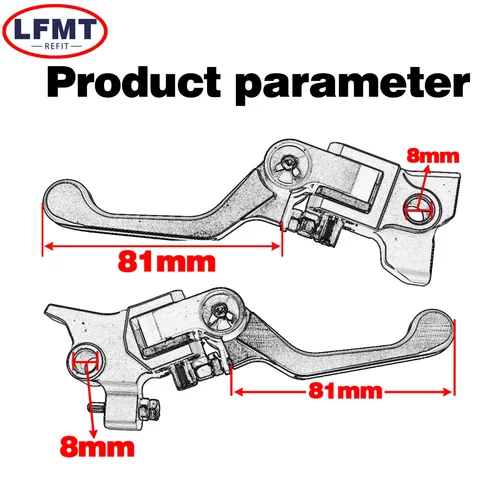 Imagen 2 del producto Manijas CNC para motocicleta, palanca de freno de embrague para KTM SX, SXF, XC, XCF, XCW, XCFW, EXC, EXCF, TPI, 6D, 125, 150, 250, 300, 350, 450, 500, 2014-2023