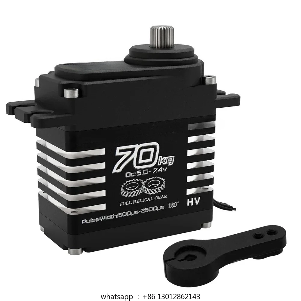 servos-digitali-da-70-kg-induzione-magnetica-a-coppia-elevata-motore-brushless-da-84-v-ip68-ingranaggio-elicoidale-in-acciaio-per-robot-per-auto-rc-remoto-1-8-1-10