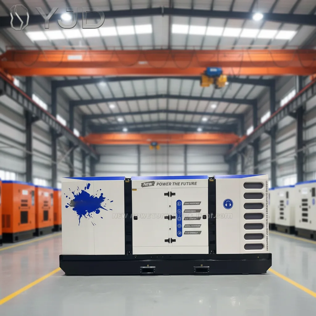 Silent Type 150kw to 1000kw Diesel Generators with 100% Brushless Alternator ATS Options 50/60Hz Frequency