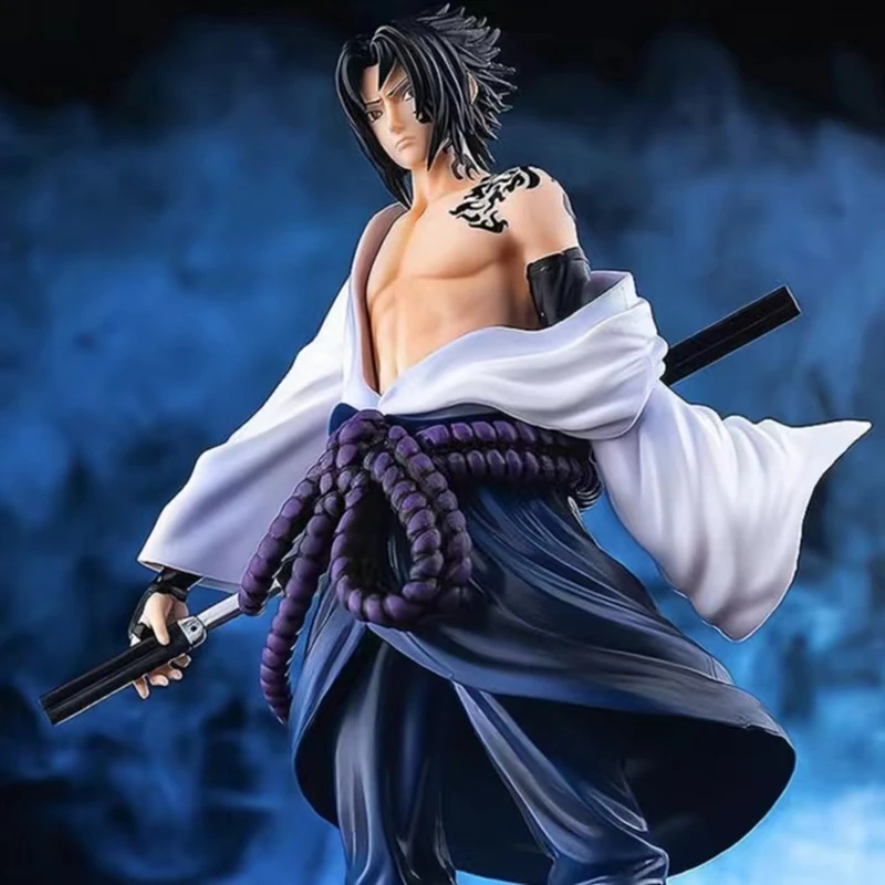 Naruto Seal Sasuke Shippuden Chidori Uchiha Sasuke Anime Figure Model Ornament Collection Gift