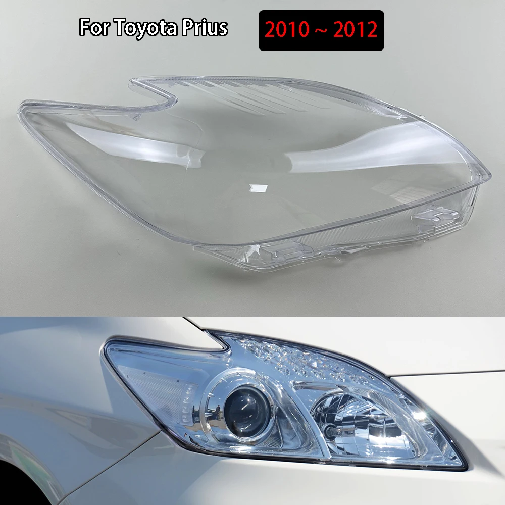 

Headlamp Cover Transparent Lampshade For Toyota Prius 2010 2011 2012 Headlight Shell Lens Plexiglass