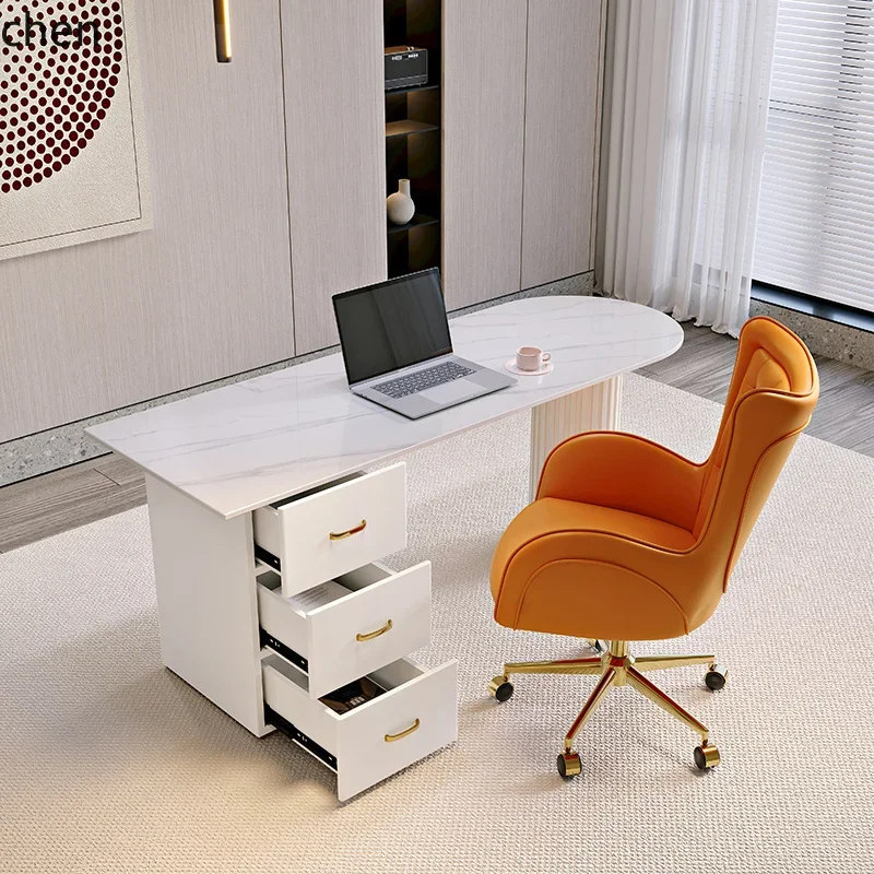 HSN reception simple modern light luxury rock slab desk desk