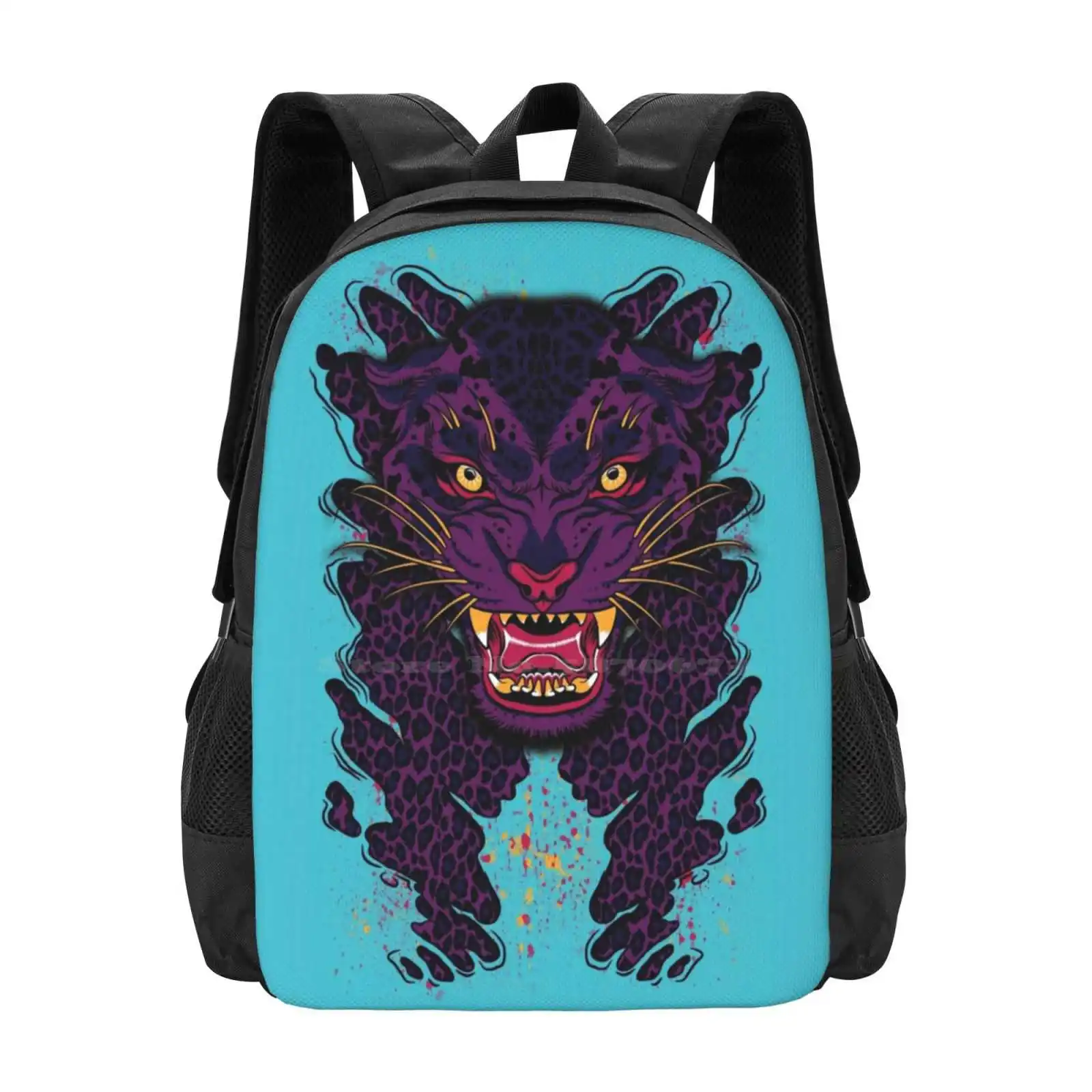 

After The Prey Hot Sale Schoolbag Backpack Fashion Bags Tiger Leopard Cats Nature Animal