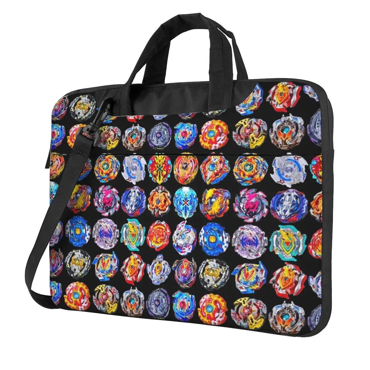 Beyblade Burst Crossbody Laptop Bag Case Computer Bag Resistant Protective Notebook Pouch for Macbook Pro Lenovo