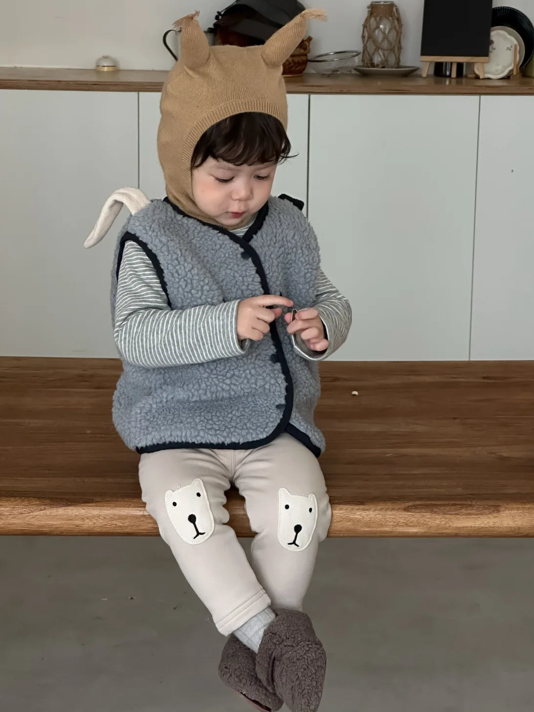 Рисунок 5 - Зима 2022, новый детский плюшевый жилет без рукавов