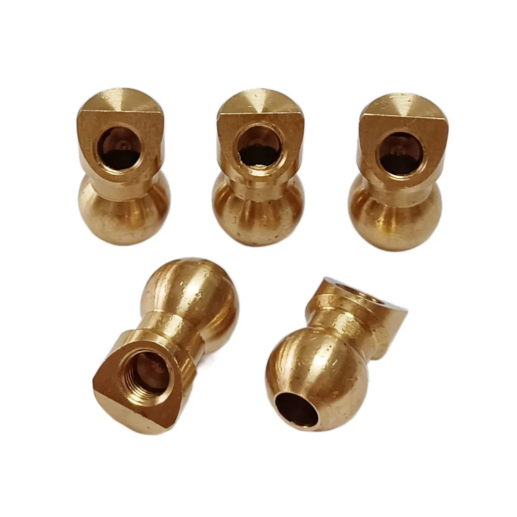 Brass Ball Coolant Nozzles For CNC Lathes Turret Toolholder Ball Joint Nozzle Water Cooling Oblique Spray