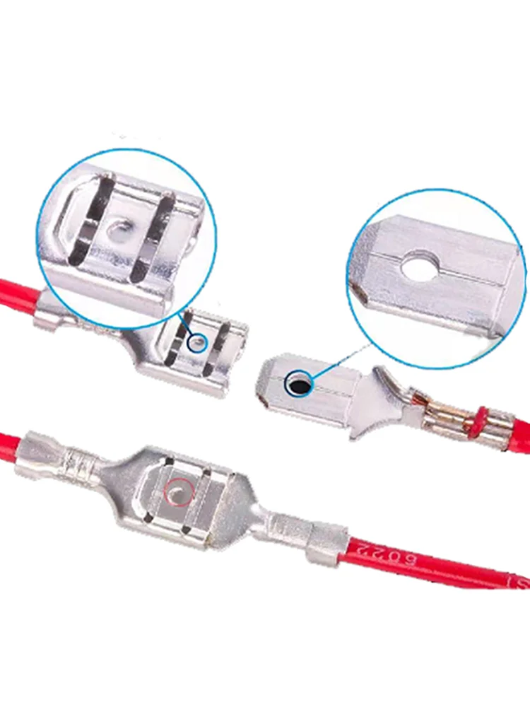 270Pcs 2.8mm 4.8mm 6.3mm Plug Spring Female Male Spade Cold Crimp Terminals Connector Car Speaker Electrical Wire Connectors Set