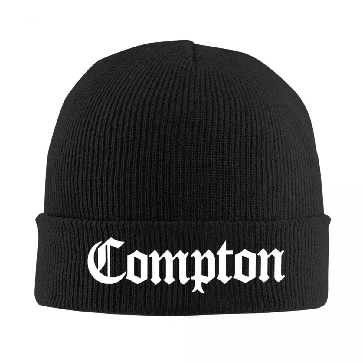 

Compton Letter Bonnet Hats Knitting Hat Men Women Casual Elastic Beanie Hats Winter Outdoor Sport Design Cap