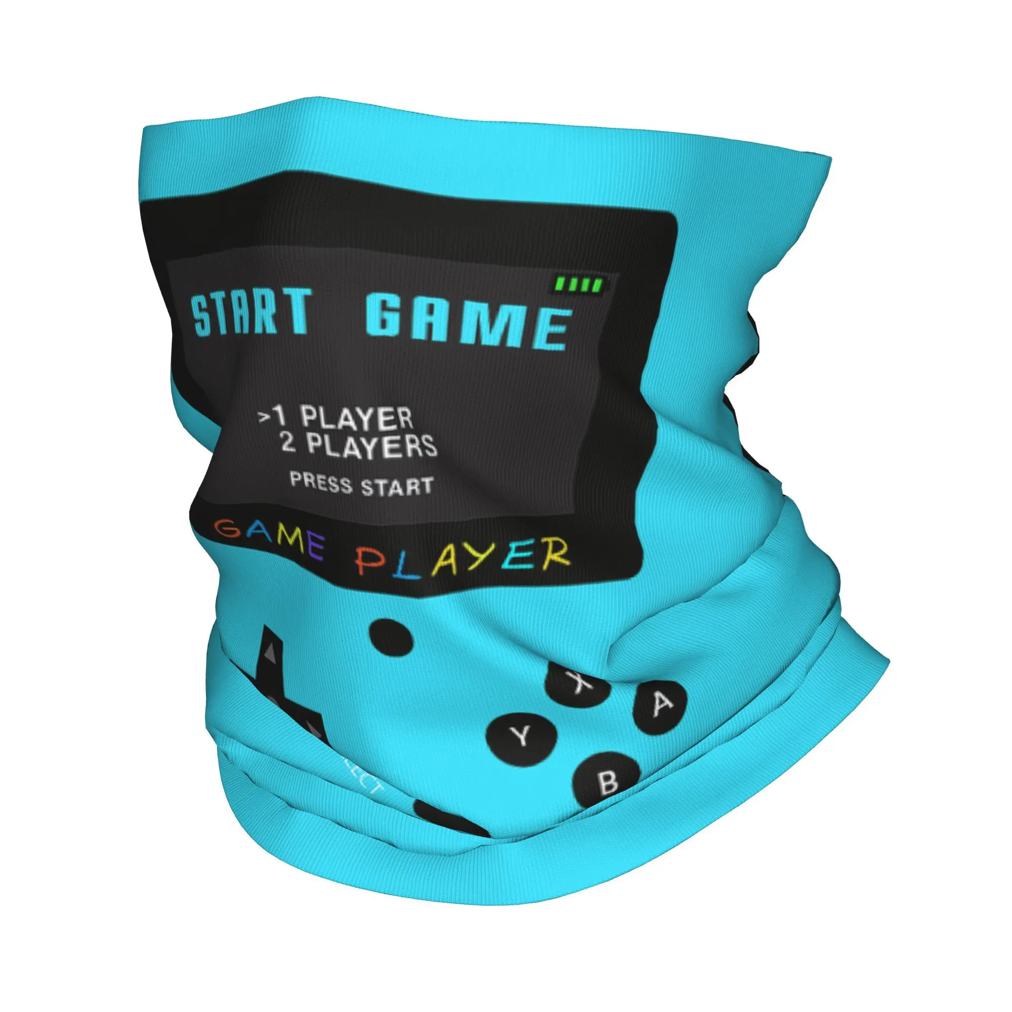 

Video Game Gaming Controller Bandana Neck Gaiter Printed Mask Scarf Warm Headband Running for Men Women Adult Winter