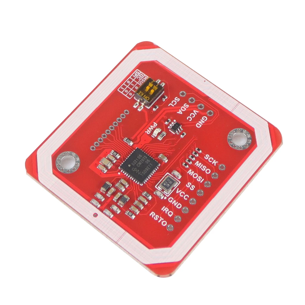 Imagem -03 - Nfc Rfid Módulo sem Fio v3 Kits de Usuário Leitor Modo Escritor ic S50 Cartão Pcb Attenna I2c Iic Spi Hsu Pn532