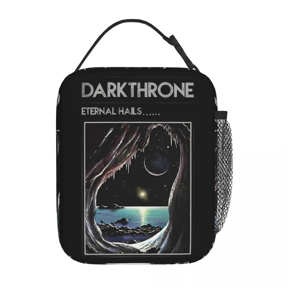 DARKTHRONE BAND Black Metal Merch Insulated Lunch Bag For Picnic Storage Food Boxes Portable Cooler Thermal Lunch Boxes