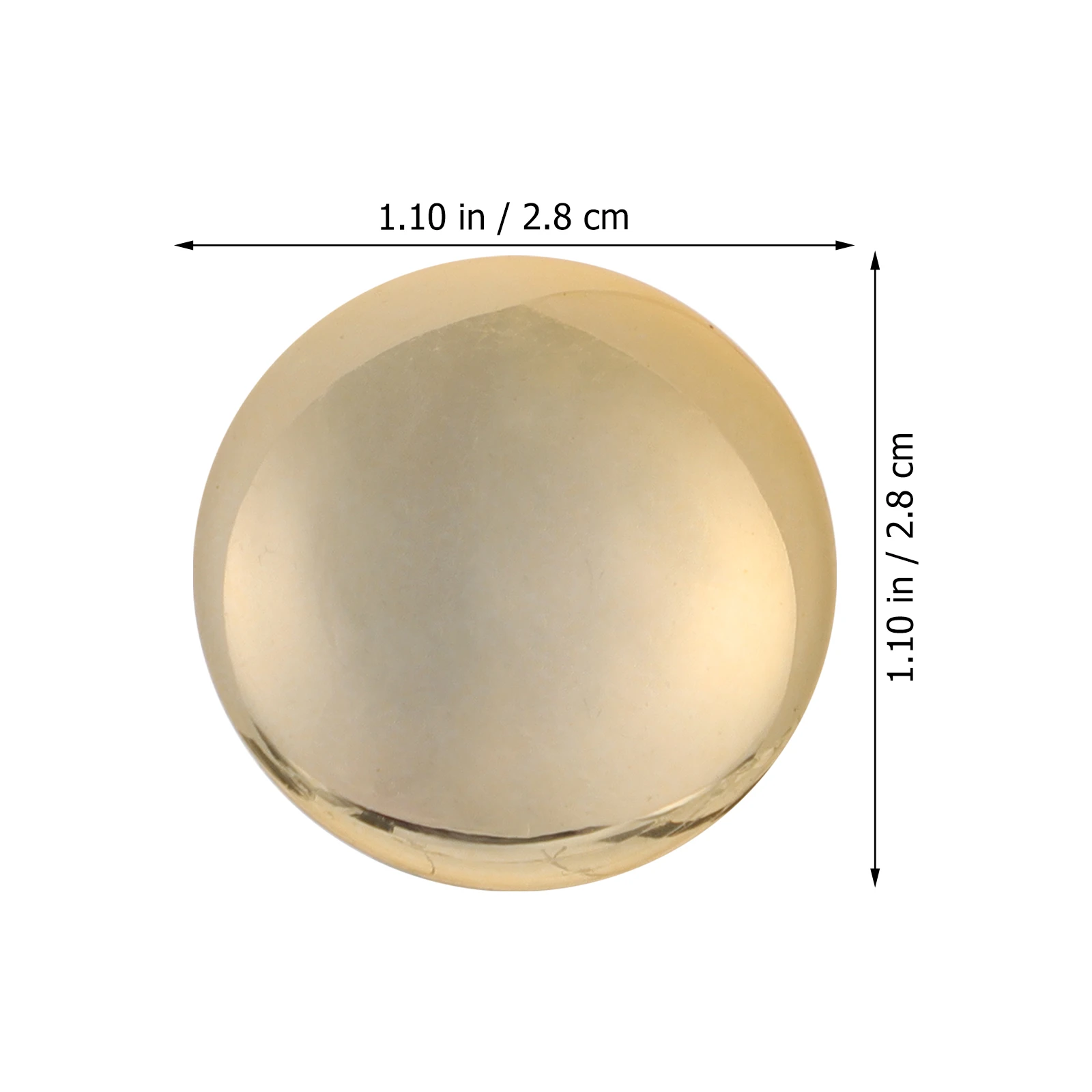 

6pcs Alloy Drawer Handles Round Cabinet Door Knobs Furniture Handle Durable Aluminum Single Hole Pull Smooth Surface Light