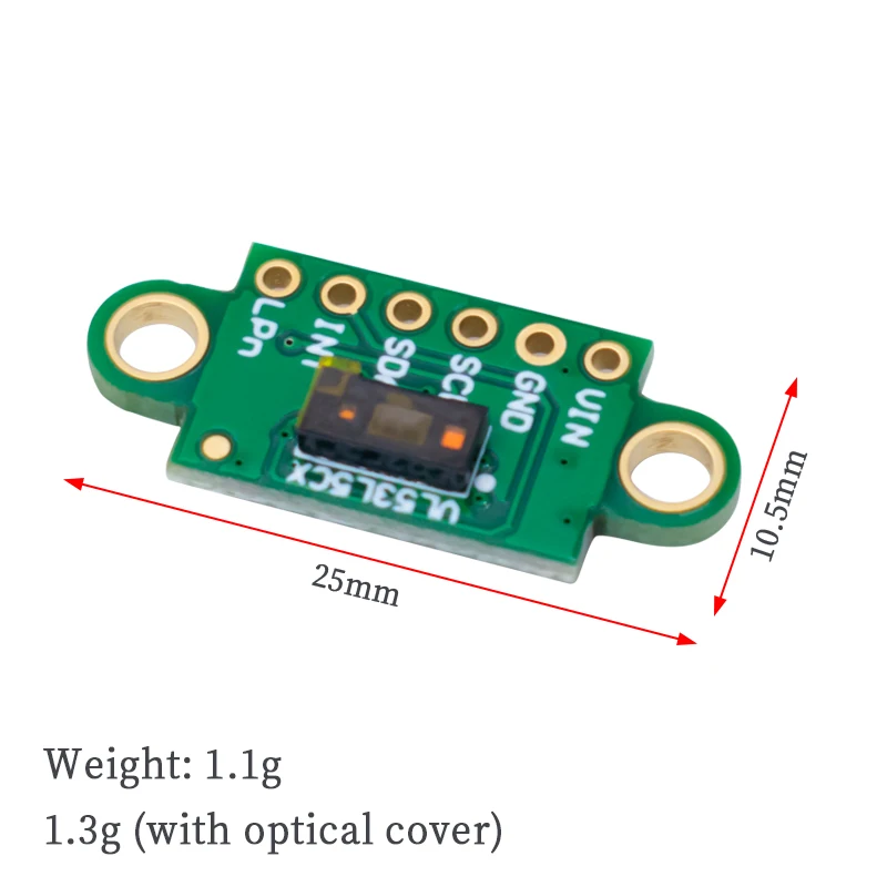 VL53L5X V2 TOF Wieloobiegowy moduł laserowego czujnika pomiaru czasu lotu VL53L5CX — zdjęcie produktu 2