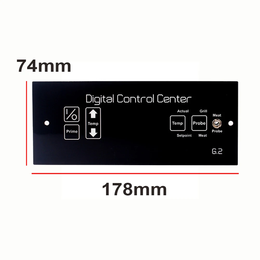 Digital Temperature G2 Controller Thermostat Control Board PID Center Pellet Controller for Electric Pellet Hopper BBQ Grills