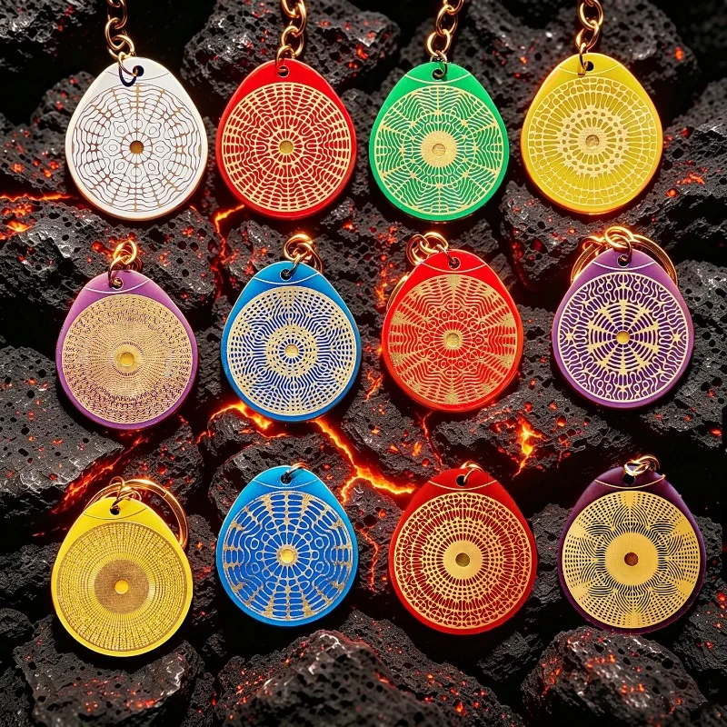 Sacred Geometry MWO Multi-Frequency Oscillator Resonance Car Hanging Ornament