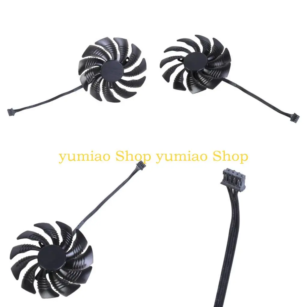 

587B 85 мм 4PIN -графическая вентилятор DC12V для GTX1080 обеспечивает оптималированный эффект охлаждения и легкую установку GPU