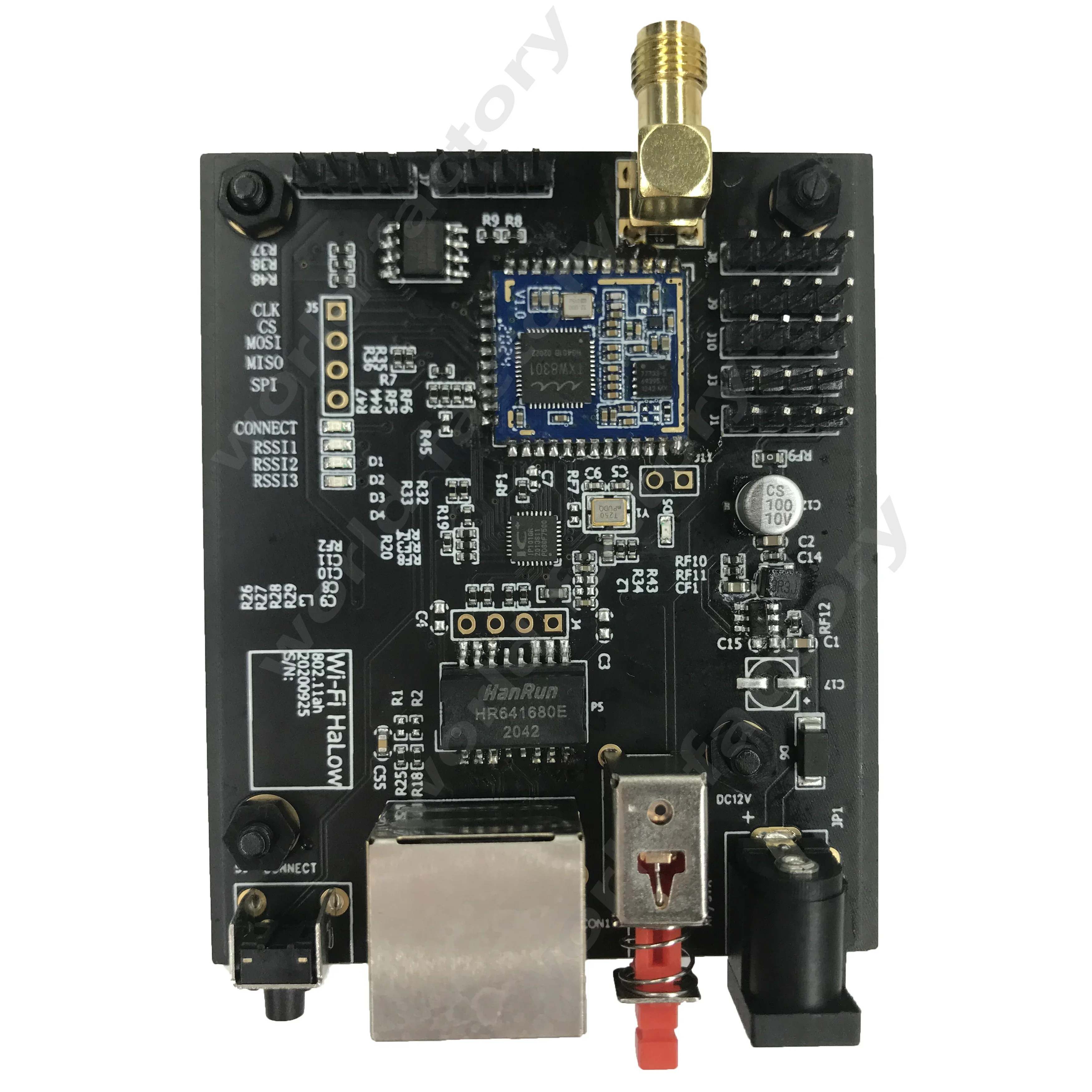 For IEEE 802.11ah Wi-Fi HaLow 900MHz Module Support 8000 Nodes Low-power Wifi Halow Module