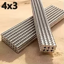 4x3mm Circular Magnet Suitable for Photo Wall Hanging Bathroom Accessories Crafts, Whiteboards, Warehouses, Bathroom Accessories