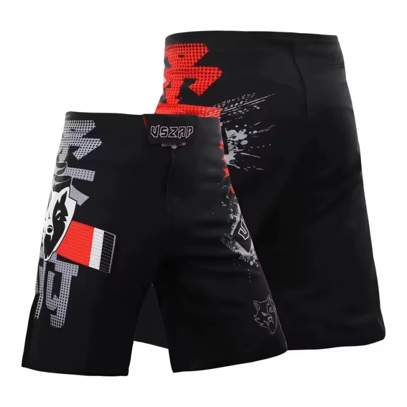 

Vszap Performance Men's Brazilian Jiu-Jitsu MMA Elastic Professional Competition Venom Kickboxing Shorts Training Pants