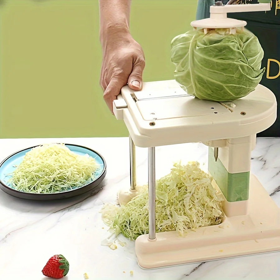 

1pc Manual Cabbage Grater Handheld Stainless Steel Carrots Shredder Multifunctional Vegetable Cutter Salad Kitchen Accessories