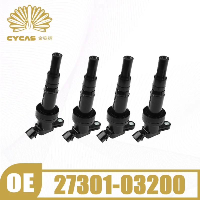 

4pcs CYCAS Brand 27301-03200 Ignition Coil Replacement Parts For Hyundai Accent i20 i30 KIA CEED PRO RIO Stonic