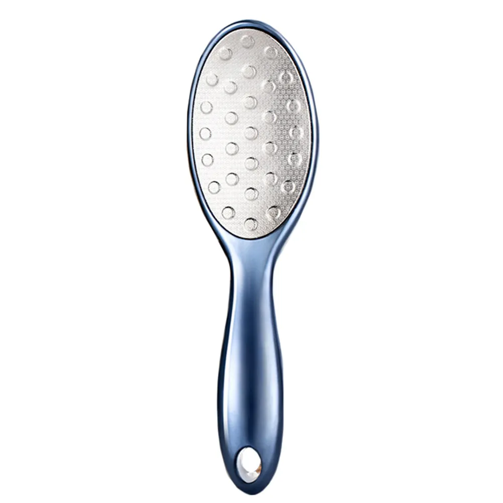 

Двусторонний пилинг-аппарат для ног из нержавеющей стали для удаления мозолей, с грубой и тонкой шлифовкой, для педикюра, для влажного и сухого использования