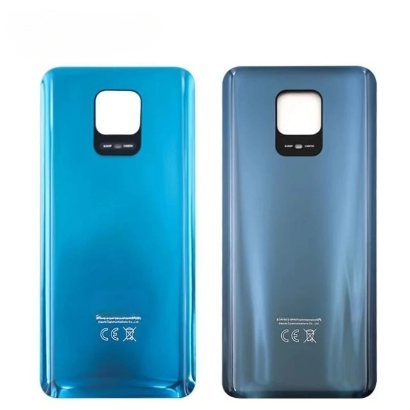 For Xiaomi RedMi Note 9s/Note 9 Pro Max/Note 9 Pro battery cover, imitation glass back cover, brand new with logo