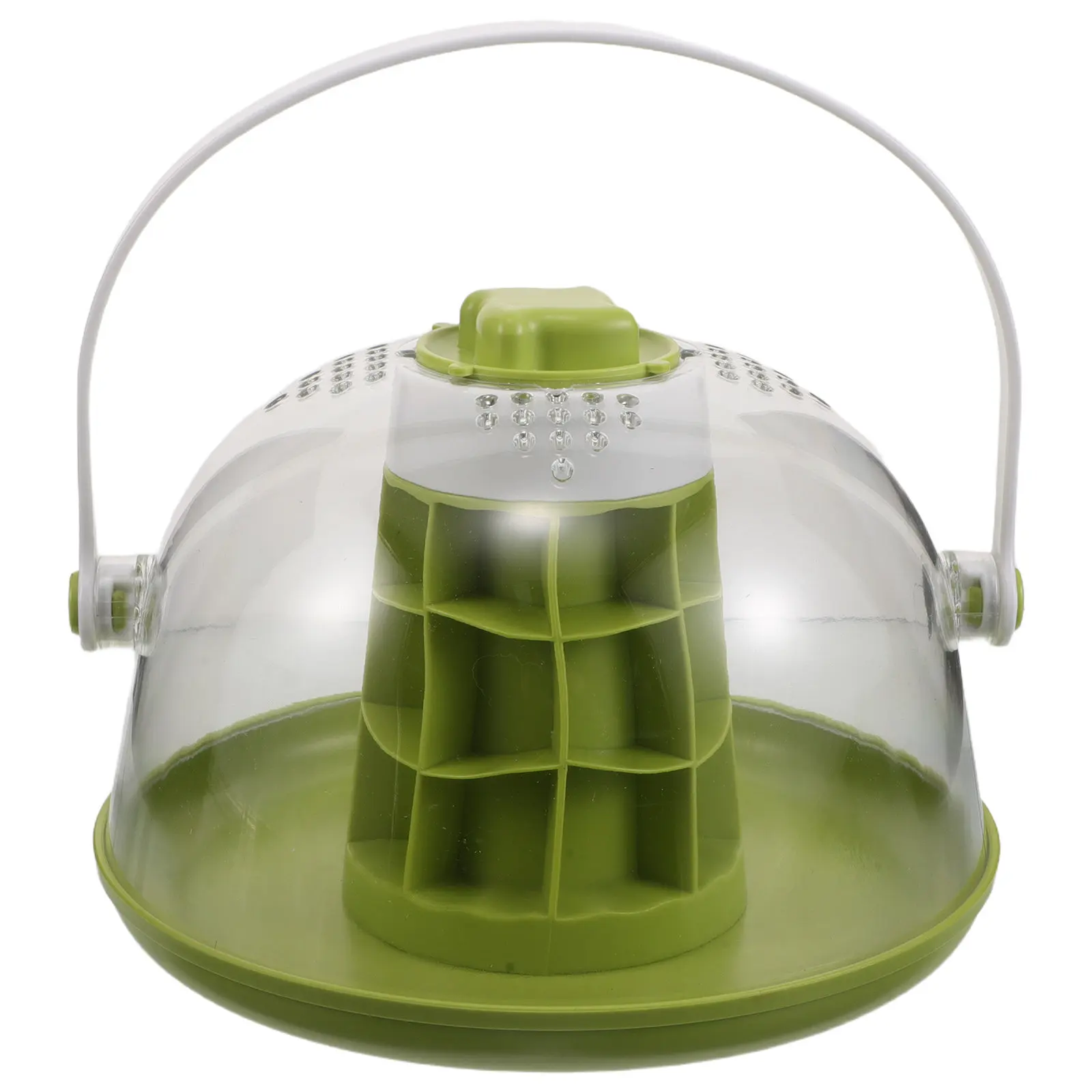 

Набор для наблюдения за улитками: прозрачный террариум 20 см для насекомых, портативный контейнер для разведения и транспортировки, переноска для питомцев