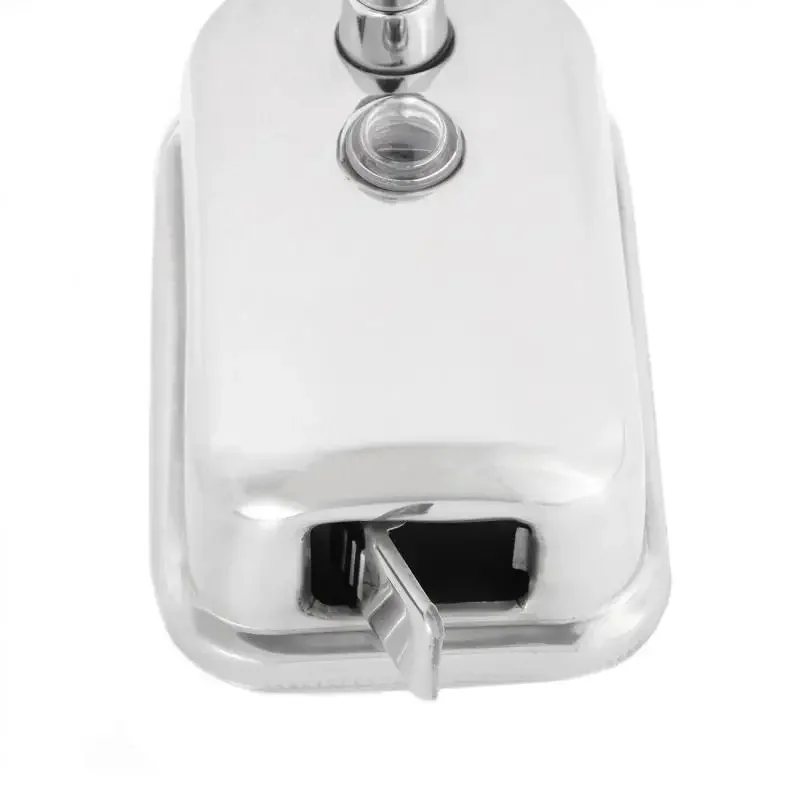 500ML Soap Dispenser Bathroom Wall Mounted Hand Sanitizer Bottle Press Shampoo Shower Gel Box Wall Hanging Stainless Steel