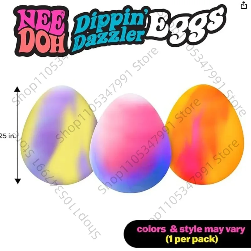 

2026 Needoh Golden Egg Hunt Game Blind Box Easter Fidget With With Squishy Surprise Stress Relief Squeeze For Kids' Easter Party
