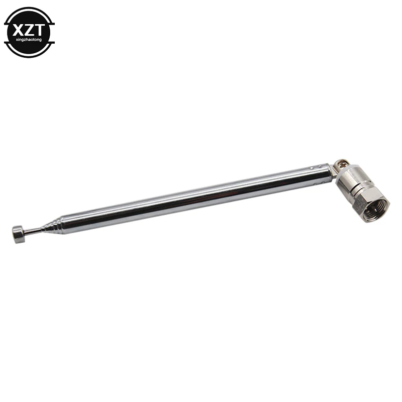 هوائي تلسكوبي لاسلكي موصل F ، SMA ذكر لأجهزة راديو FM