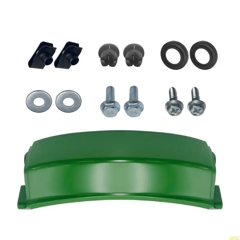 A0NC استبدال واقي المصد من أجل جرار معدات الحشيش وملحقات جزازة الحشائش العلوية مع البراغي مع مسامير