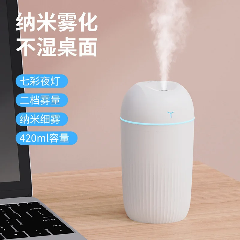 

Новый USB-увлажнитель воздуха, мини-портативный настольный большой туман для дома, спальни, подарок
