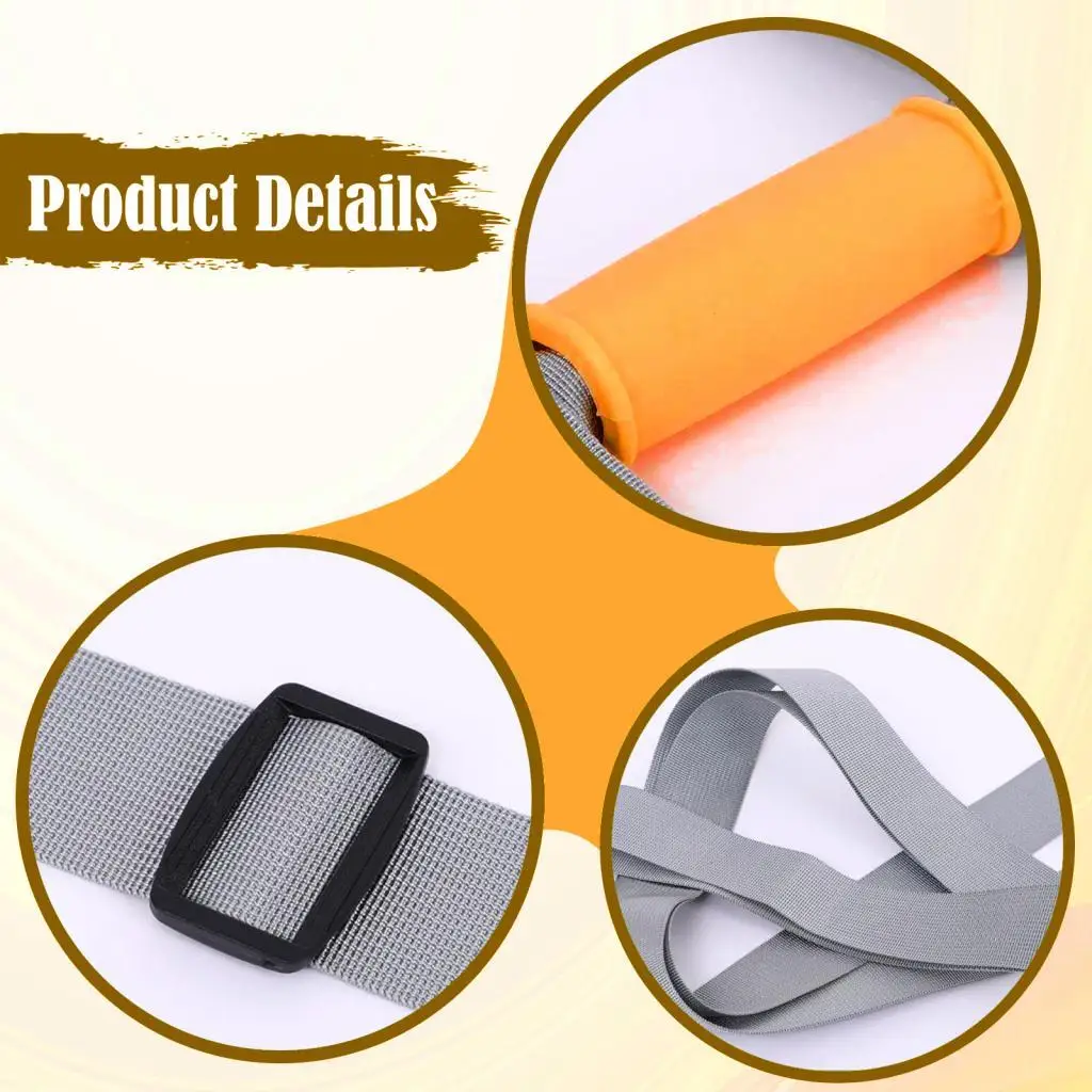 Bed Ladder Assist Comfortable for Most Beds Mobility Aid Sit up Helper for Elderly Adults Household Bedridden Seniors Sitting image 5