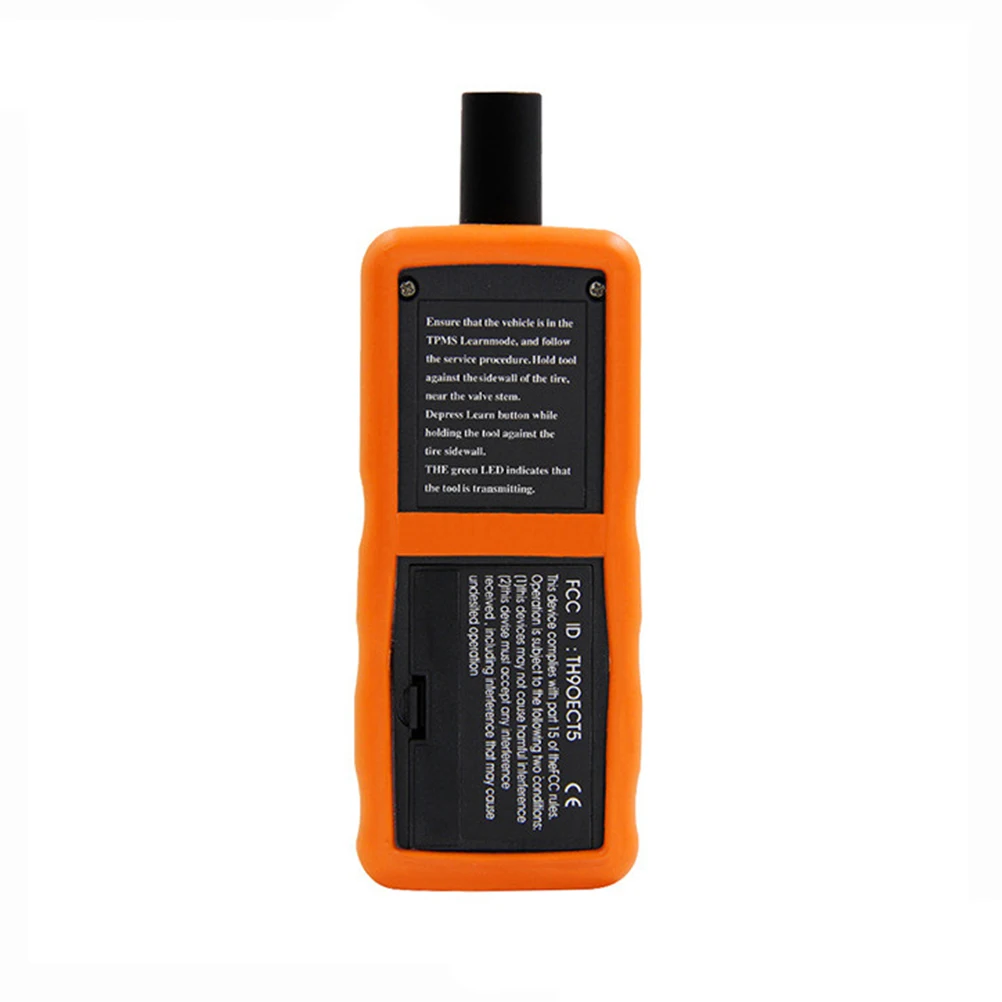 

Tire Pressure Sensor Reset Tool Car TPMS Monitoring System Automotive Accessories Orange Color Easy Reprogram All Tires